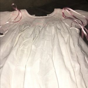 Smocked toddler dress!